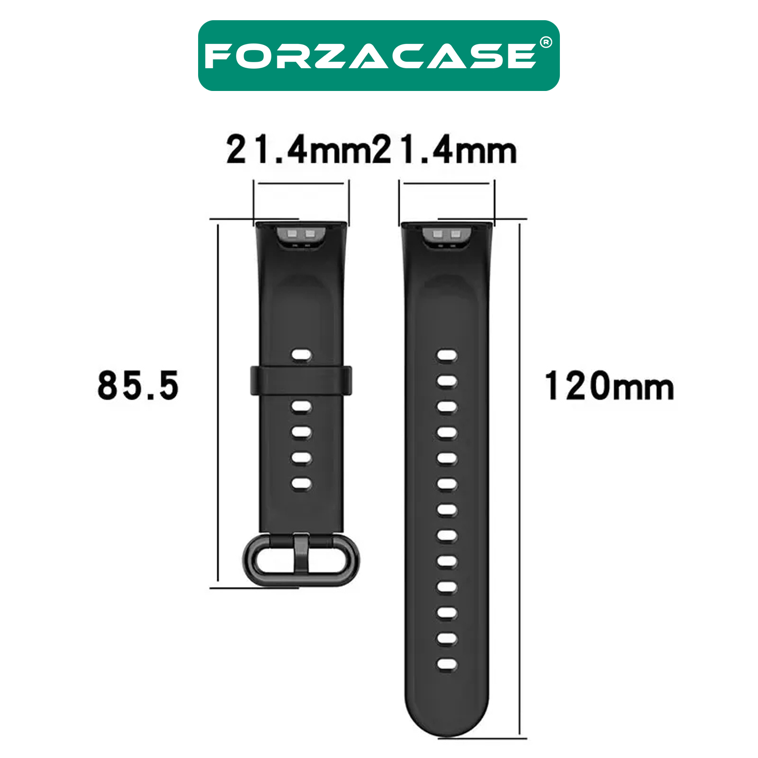 Forzacase Xiaomi Redmi Watch 2 Lite için Silikon Kordon Kayış - FC148