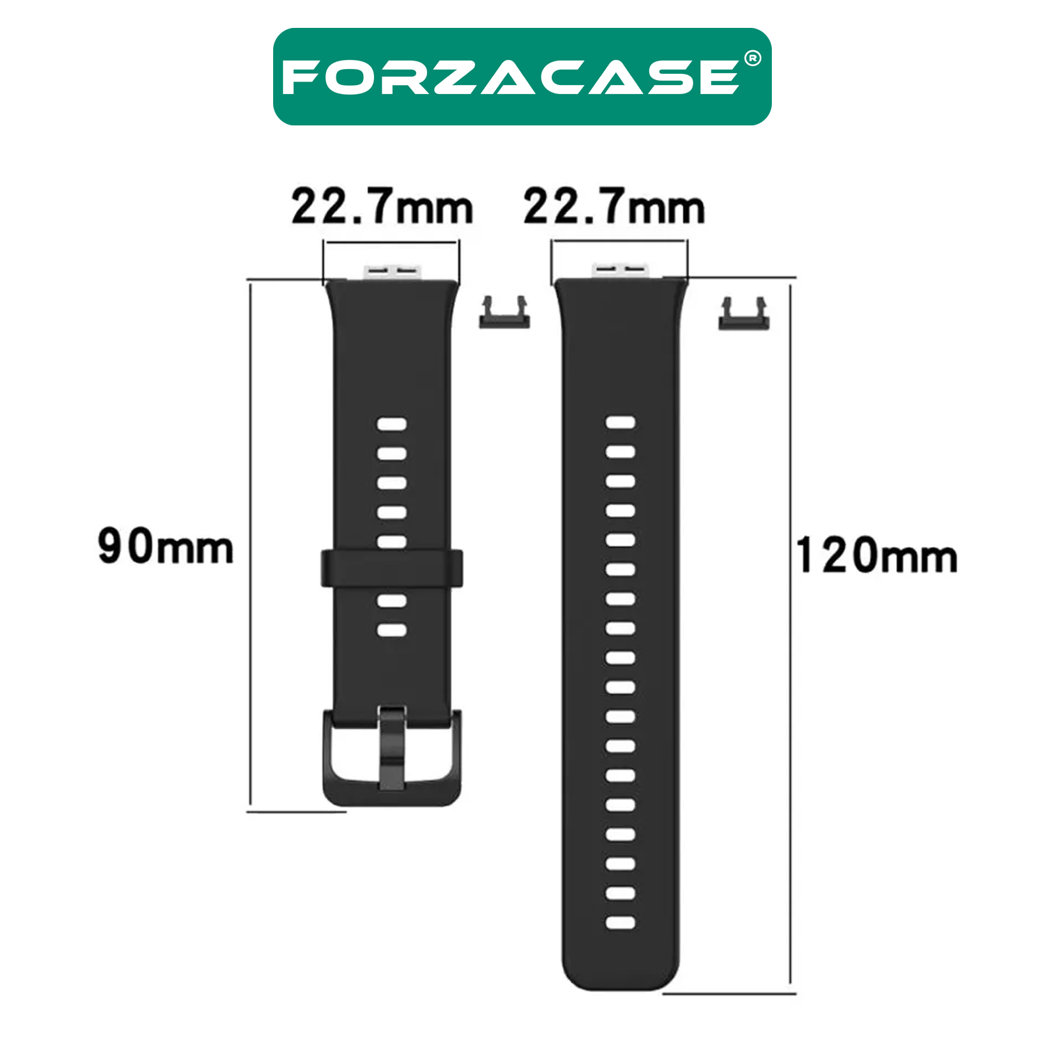 Forzacase Huawei Watch Fit 1 için Silikon Kordon Kayış - FC149