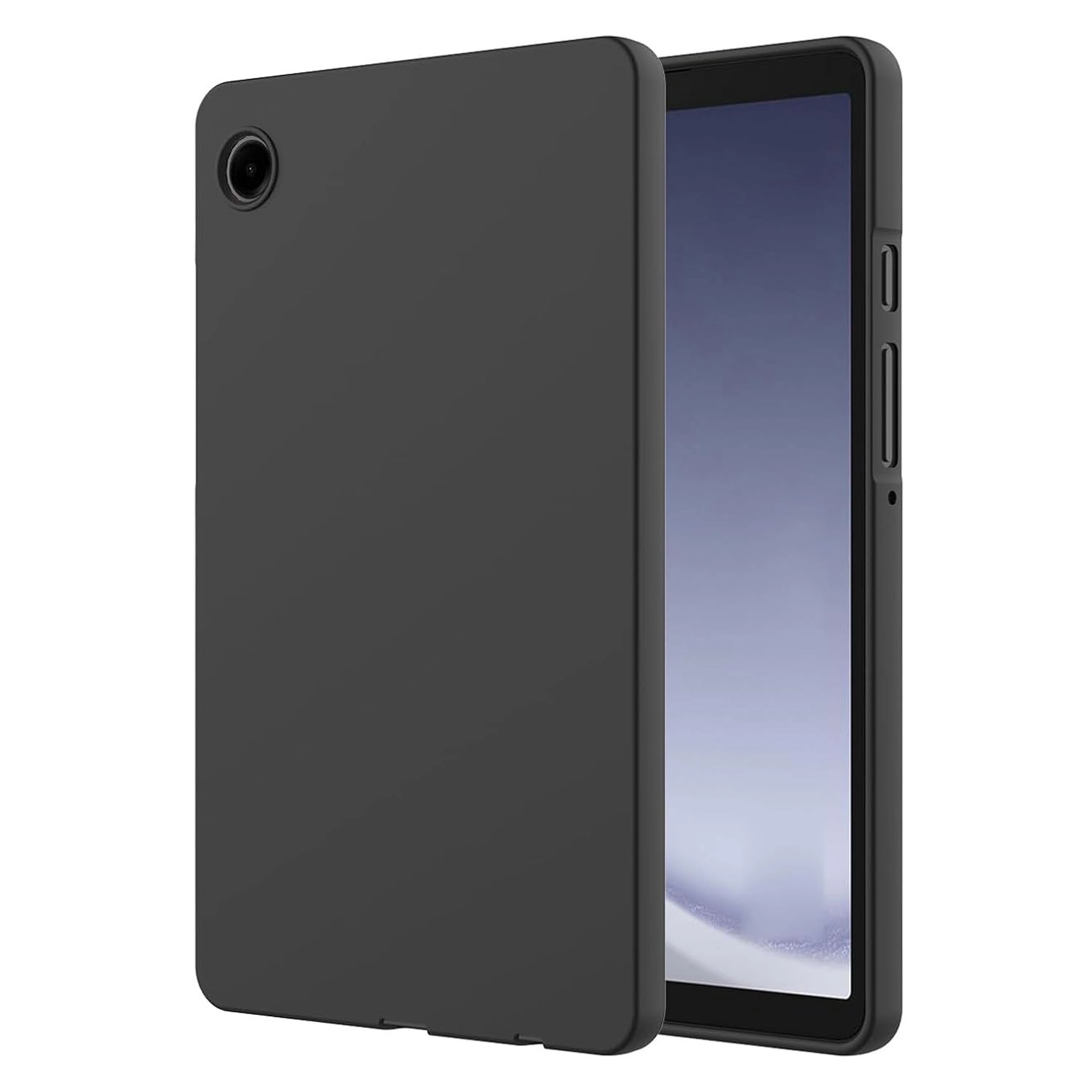Forzacase Samsung Galaxy Tab A11 8.7 inch SM-X130 Tablet ile Uyumlu Silikon Kılıf Siyah - FC155