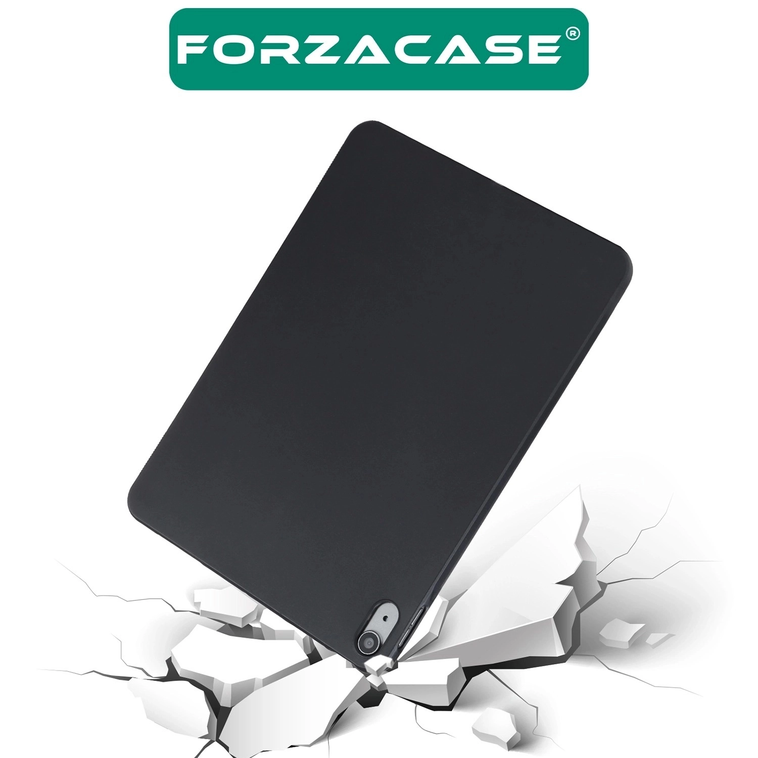 Forzacase Honor Pad 20 / 20 Pro 12.1 inch Tablet ile Uyumlu Silikon Kılıf Siyah - FC155