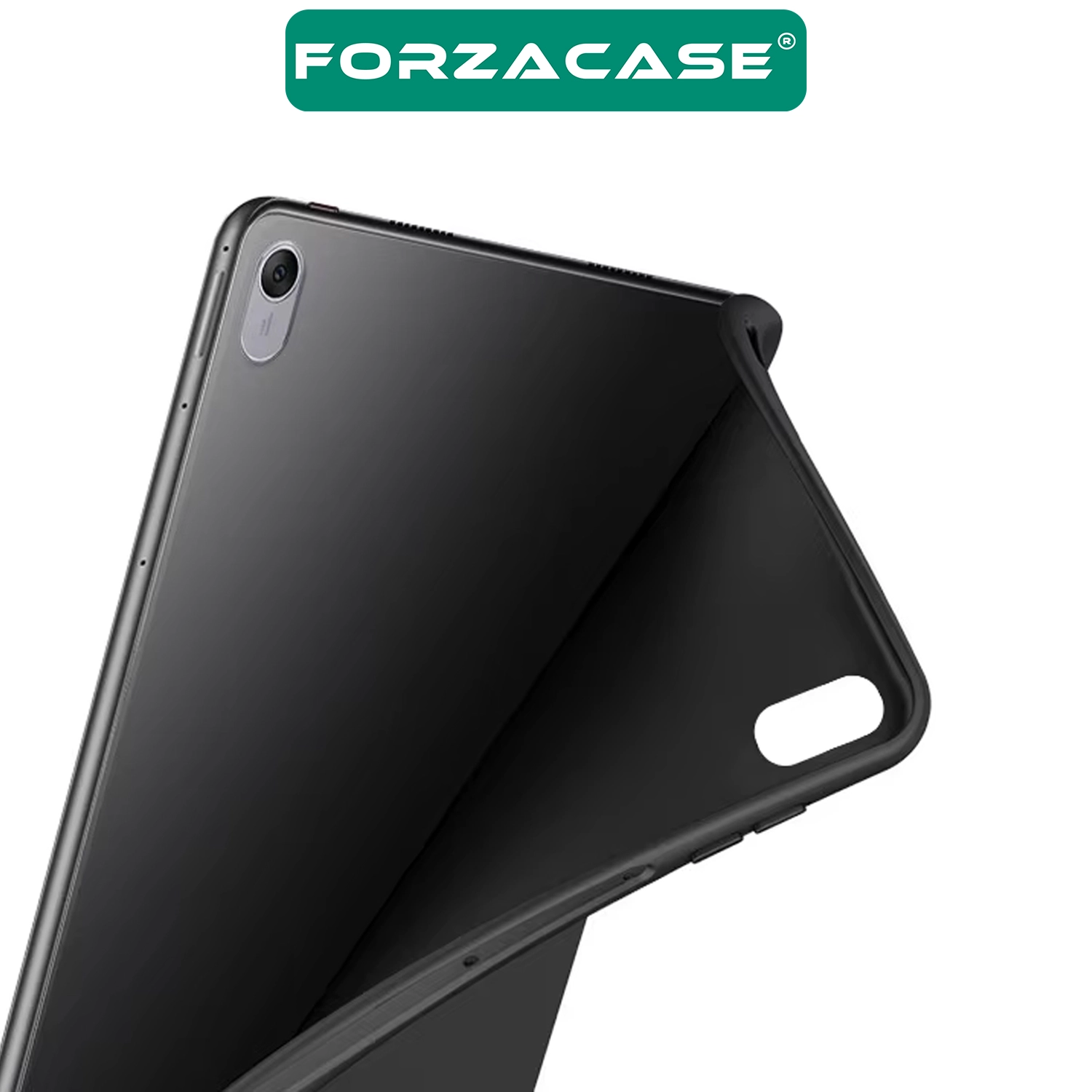 Forzacase Huawei MatePad 11.5 inch Tablet ile Uyumlu Silikon Kılıf Siyah - FC155