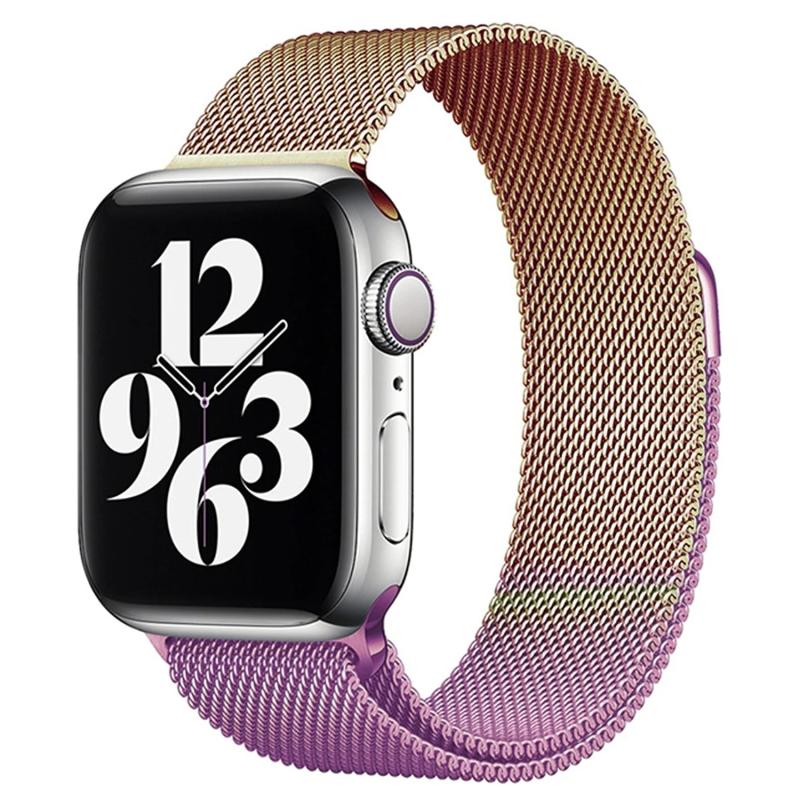 Forzacase Apple Watch Ultra 49mm ile uyumlu Metal Mıknatıslı Kordon Kayış - FC157