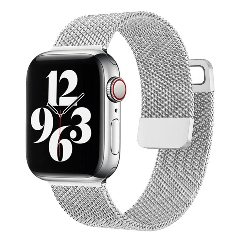 Forzacase Apple Watch 11 42mm ile uyumlu Metal Mıknatıslı Kordon Kayış - FC158