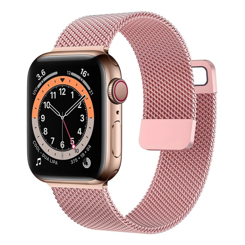 Forzacase Apple Watch Ultra 49mm ile uyumlu Metal Mıknatıslı Kordon Kayış - FC157
