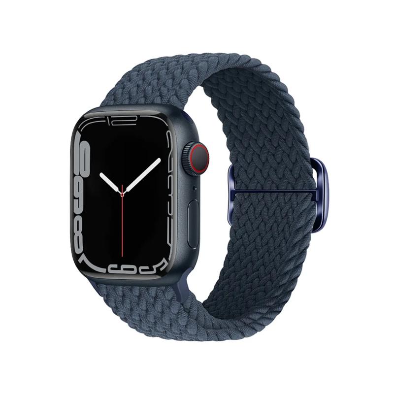 Forzacase Apple Watch 9 41mm için Hasır Örgü Kordon Kayış - FC165