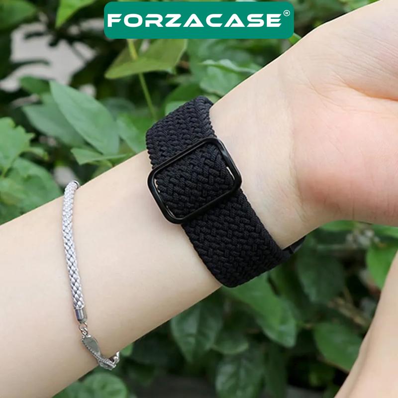 Forzacase Apple Watch Ultra 2 49mm için Hasır Örgü Kordon Kayış - FC159