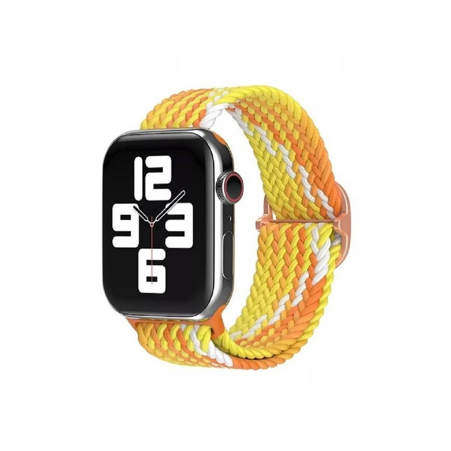 Forzacase Apple Watch 9 45mm için Hasır Örgü Kordon Kayış - FC166