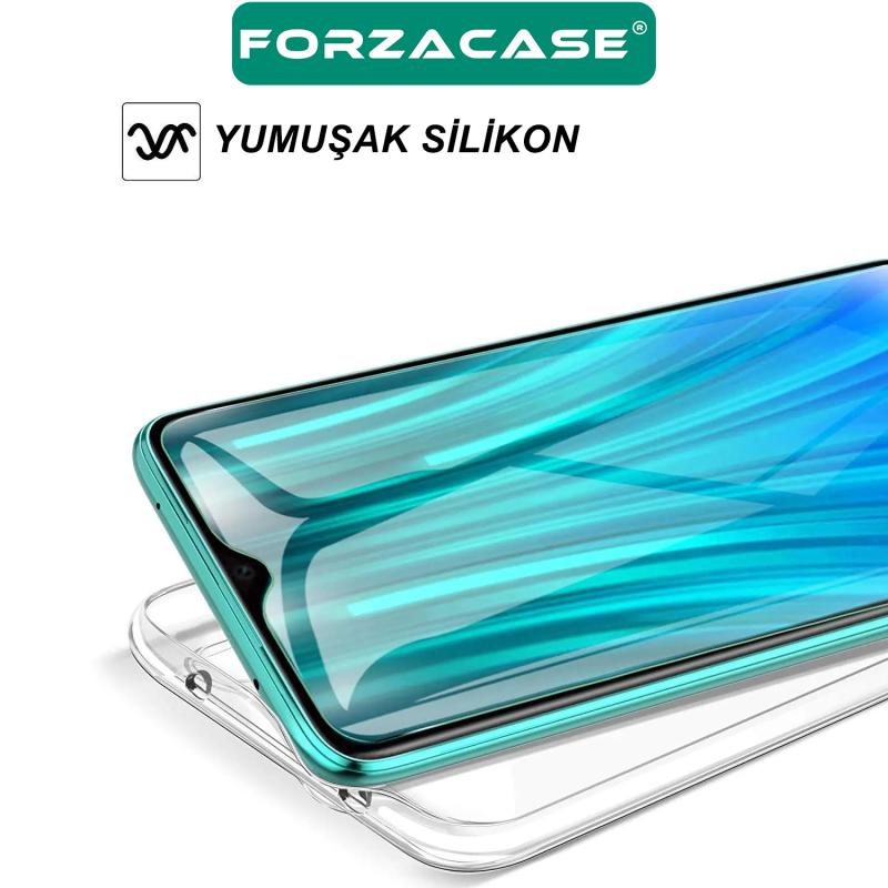 Forzacase Tecno Camon 16 uyumlu Soft Slim Serisi Şeffaf Silikon Kılıf - FC194
