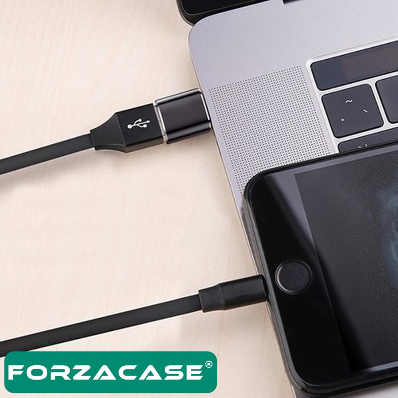 Forzacase Lightning to USB 3.0 Çevirici Adaptör Usb Flash Klavye Mouse iPhone iPad Uyumlu - FC199