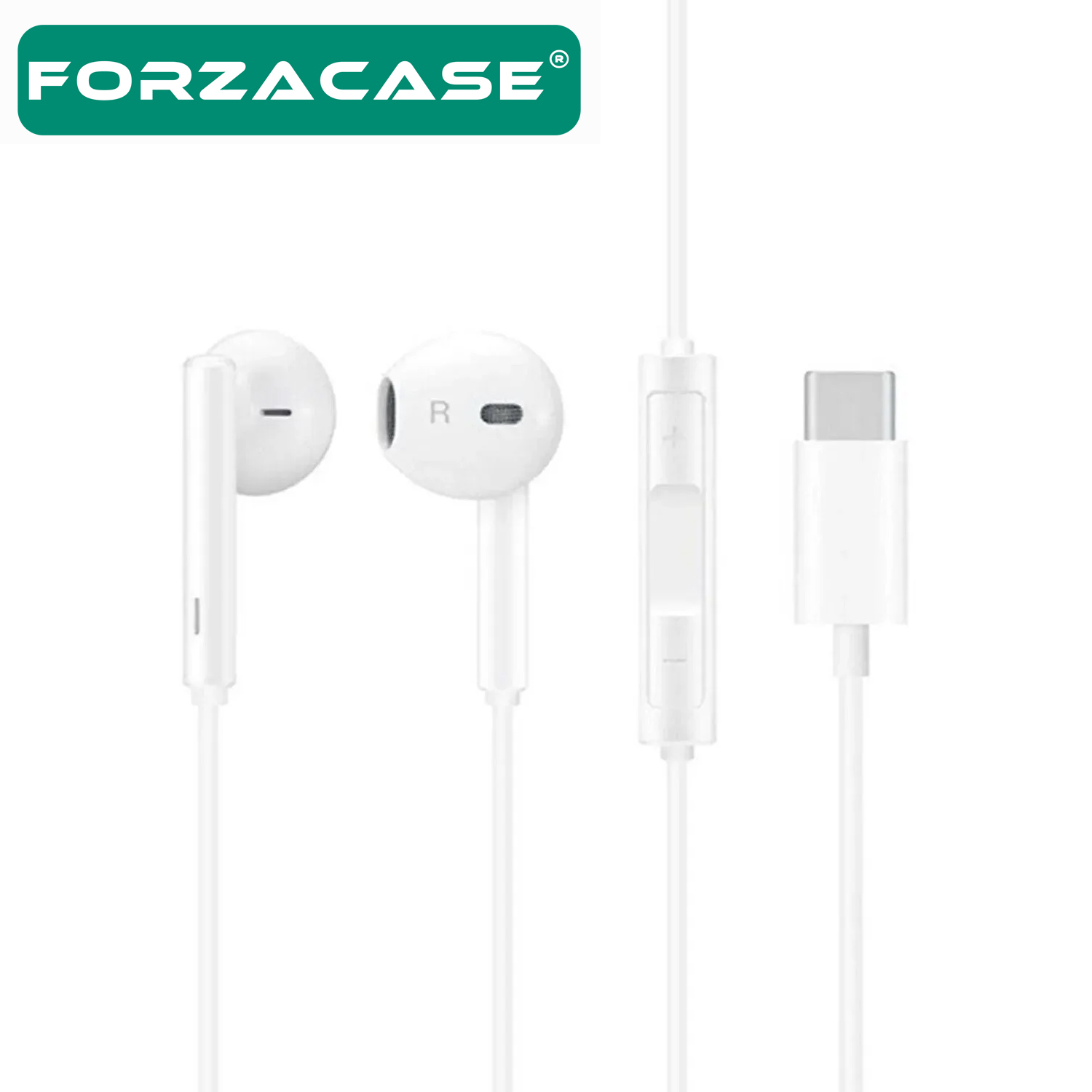 Forzacase Xiaomi Samsung Huawei Oppo Realme Uyumlu Type-C Kulaklık Bluetooth Destekli - FC201