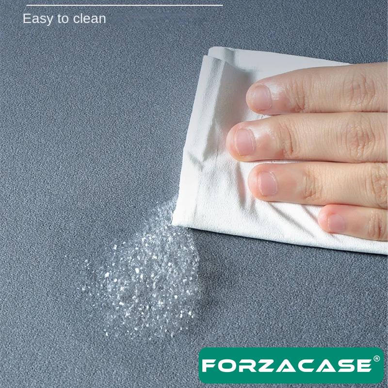 Forzacase Banyo Paspası Kaymaz Tabanlı Süper Emici Nappa Deri Banyo Mutfak Paspası - FC209