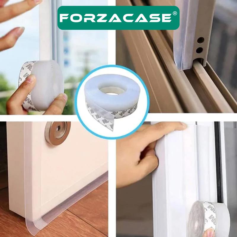 Forzacase Kapı Pencere Rüzgar Kesici İzolasyon Bandı Kendinden Yapışkanlı Şerit 5m - FC229