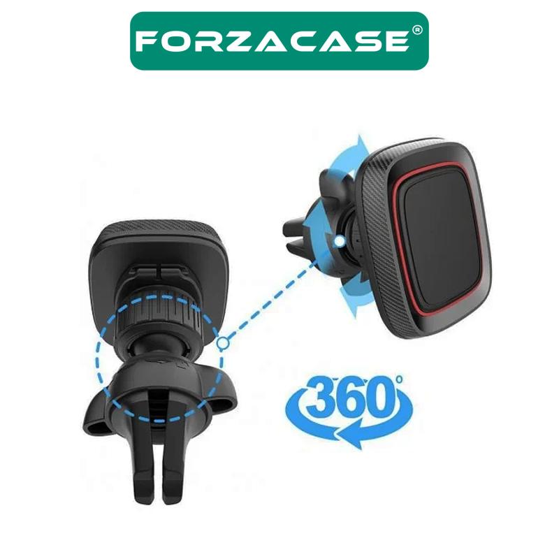 Forzacase Güçlendirilmiş Mıknatıslı Izgaralıktan Araç Içi Telefon Tutucu - FC254