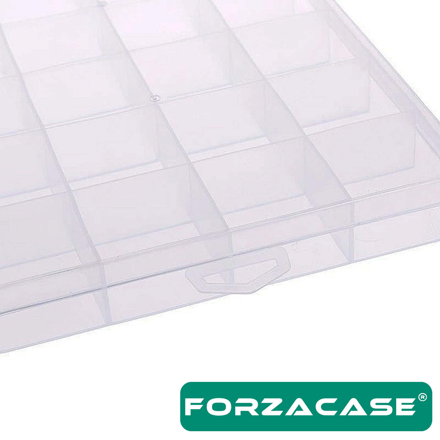 Forzacase 10 Bölmeli Kapaklı Balıkçı Marangoz Malzeme ve Takı Aksesuar Kutusu Organizer - FC260