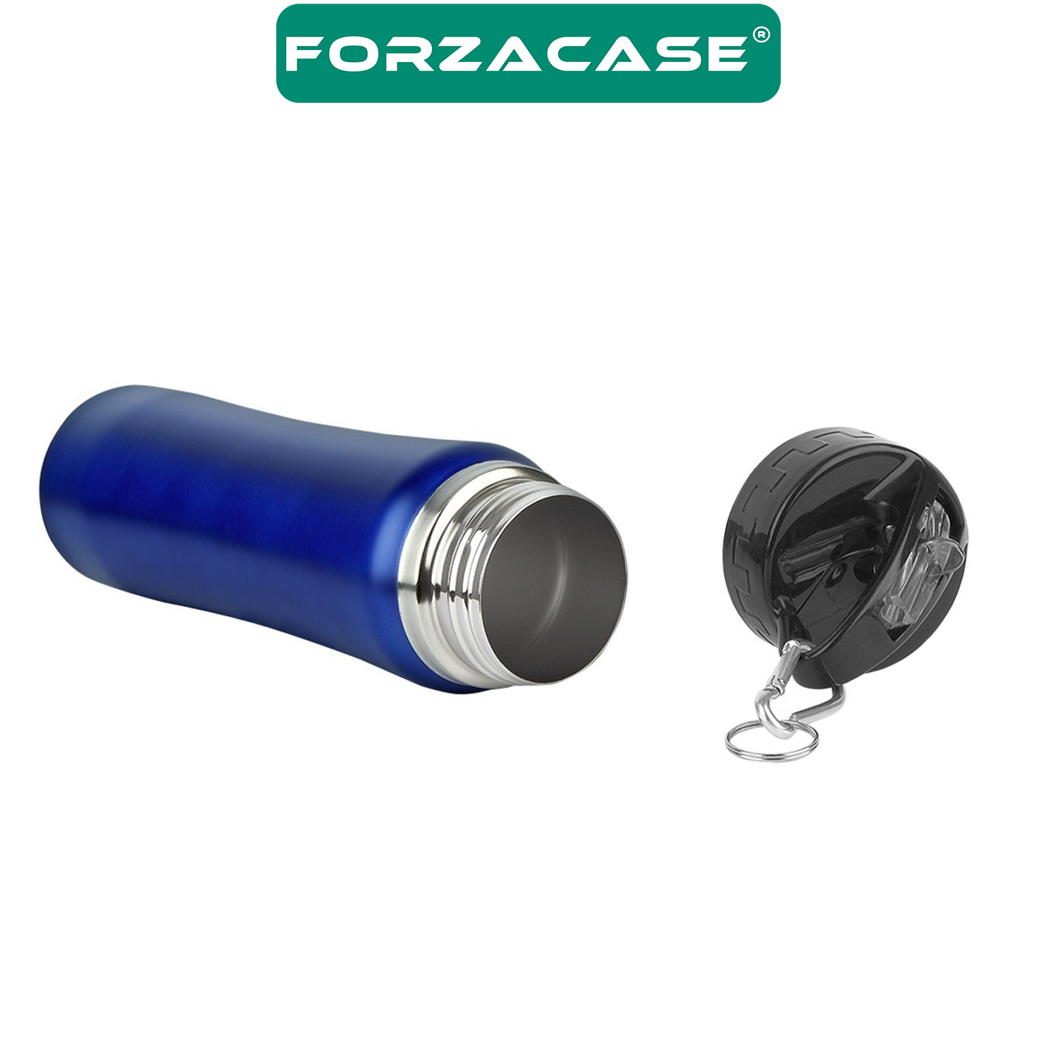 Forzacase Paslanmaz Çelik 750ml 6 Saat Sıcak Soğuk Tutan Pipetli Termos - FC263