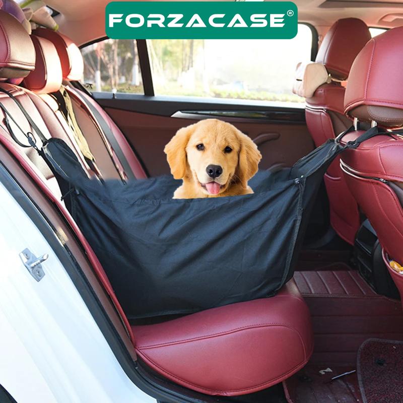 Forzacase Su Geçirmez Araç Kedi Köpek Taşıma Çantası Siyah - FC277