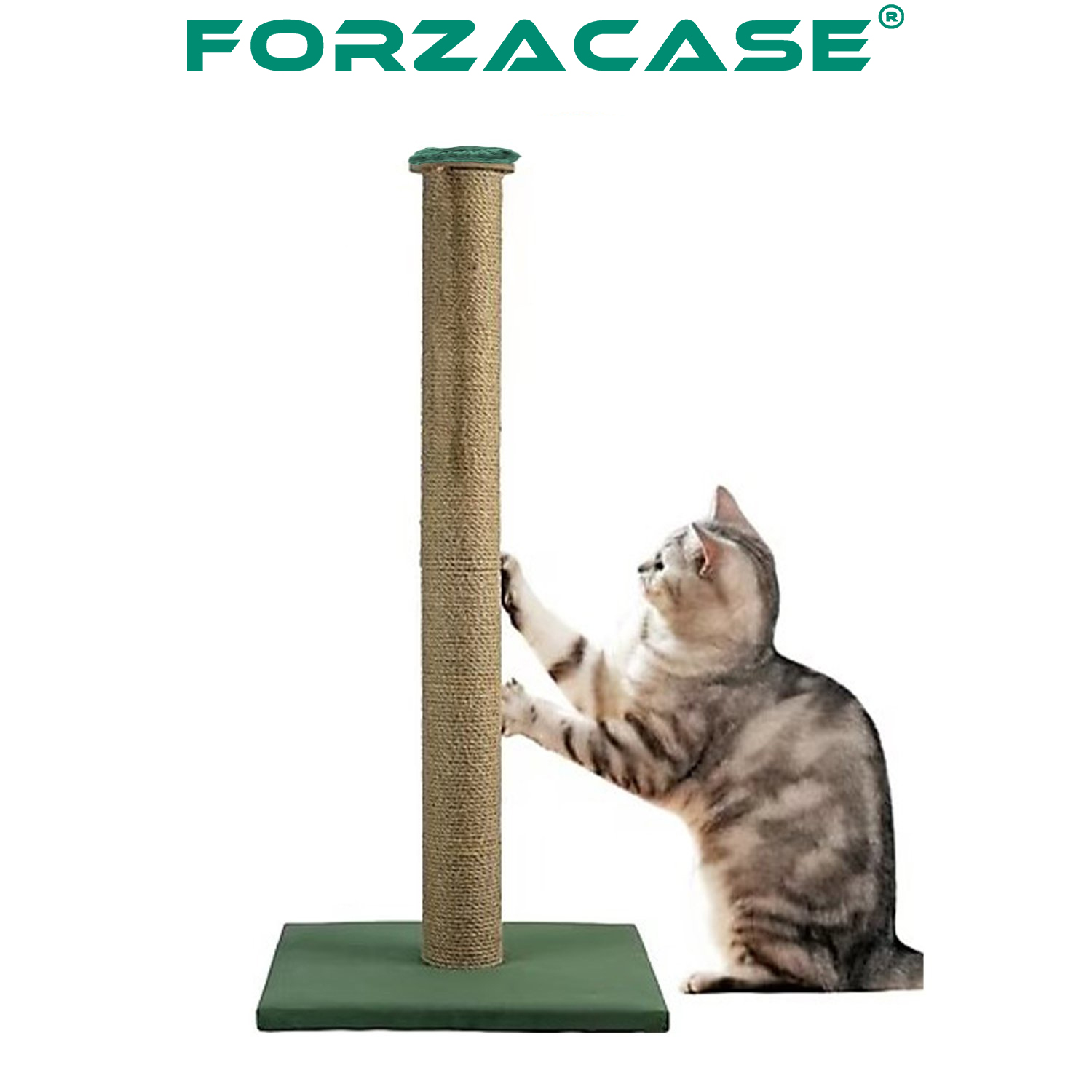 Forzacase Hasır Kedi Tırmalama Tahtası Oyun Kulesi  - FC283