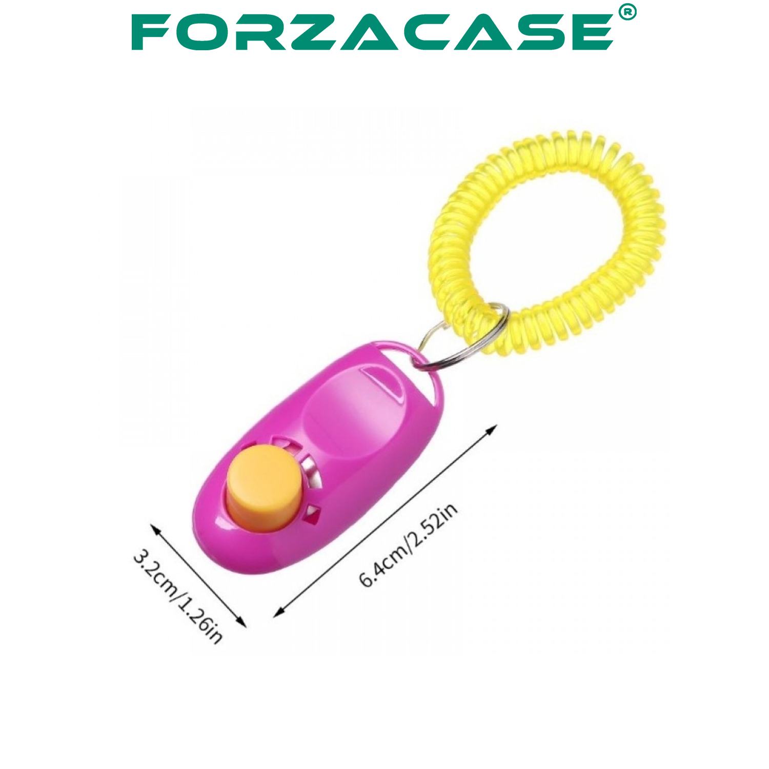 Forzacase Köpek Eğitimi için Bilek Kayışlı Ultrasonic Köpek Düdüğü  - FC285