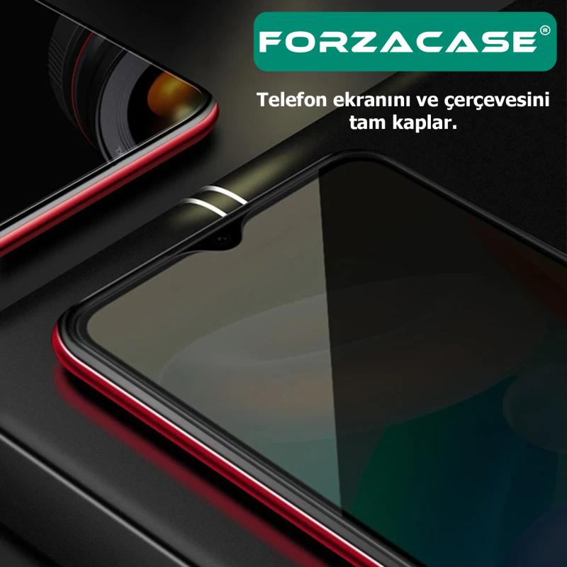 Forzacase Samsung Galaxy S20 Plus için Privacy Hayalet Ekran Koruyucu Seramik Film - FC292