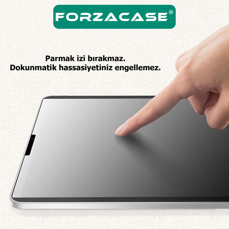 Forzacase iPad Pro 11 2022 Paper Like Kağıt Hissi Mat Ekran Koruyucu Nano Film - FC295