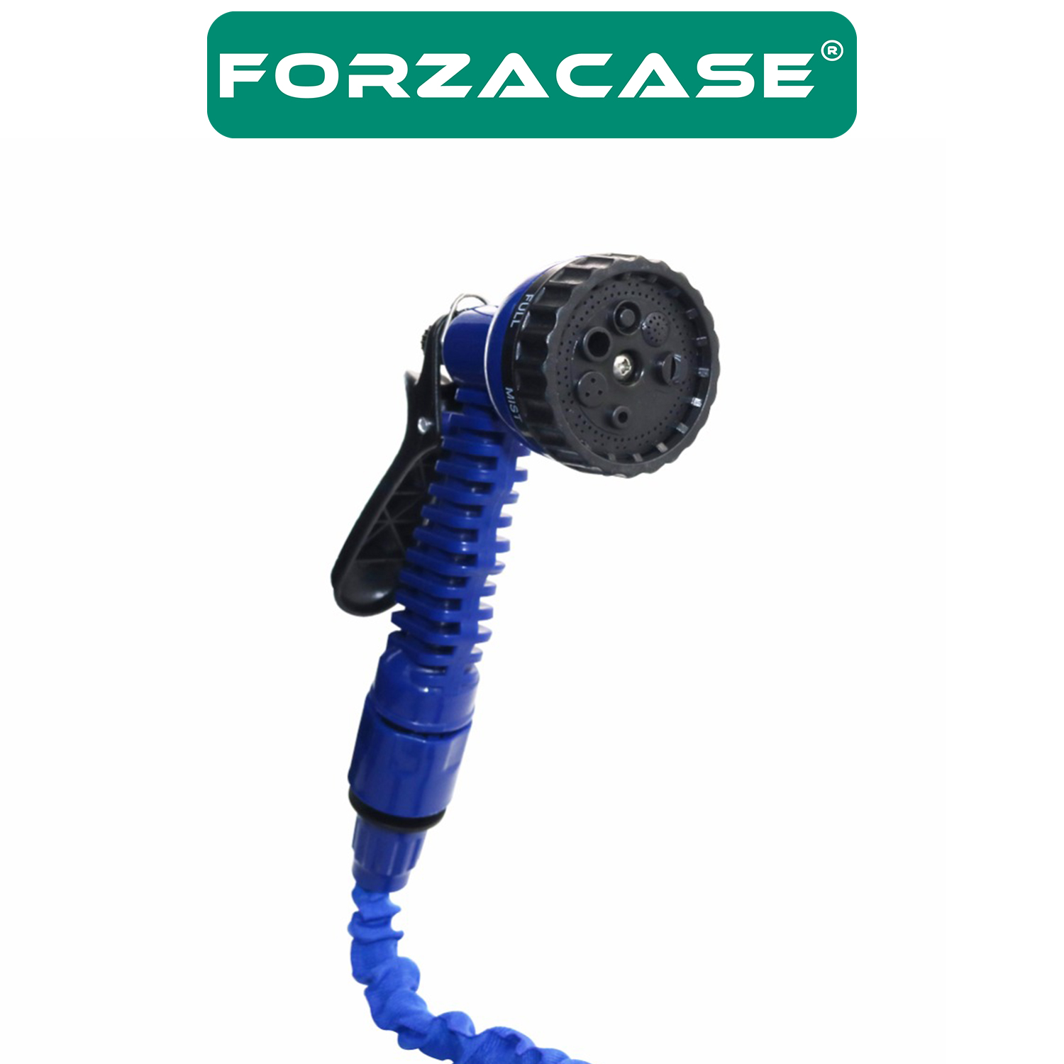 Forzacase 30 Metre Uzayan Bahçe Sulama Araç Yıkama Hortumu 7 Kademeli Başlıklı Tabanca - FC326