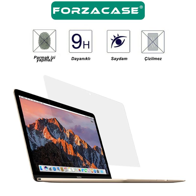 Forzacase Apple MacBook 15.4’ Pro Retina 2 Adet Ekran Koruyucu Film - FC337