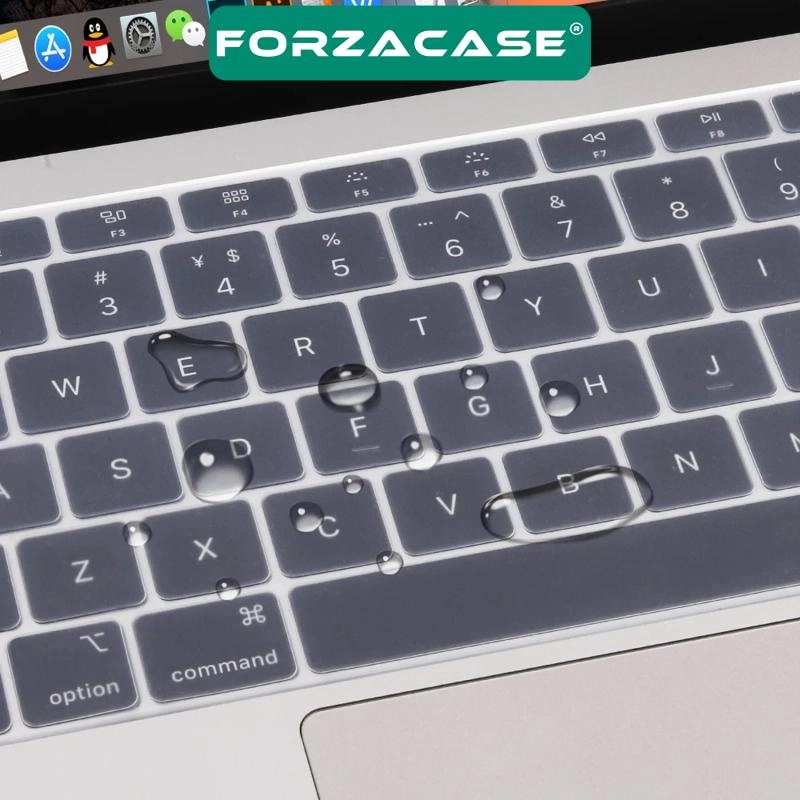 Forzacase Macbook Pro 13 A2289/A2251/A2338/A2141 uyumlu Silikon Klavye Koruması US / Amerikan - FC338