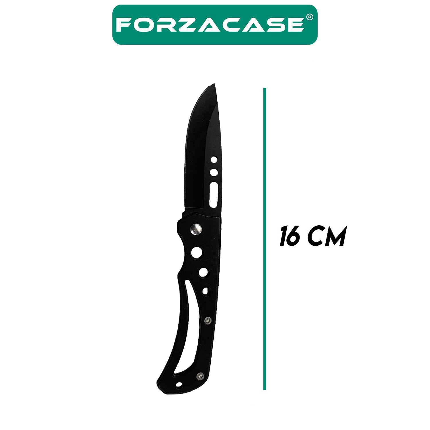 Forzacase Paslanmaz Çelik Ultra Keskin Outdoor Avcılık Kamp Çakısı Kamp Mutfak Bıçağı - FC344