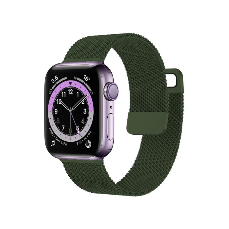 Forzacase Apple Watch Ultra 49mm ile uyumlu Metal Mıknatıslı Kordon Kayış - FC351
