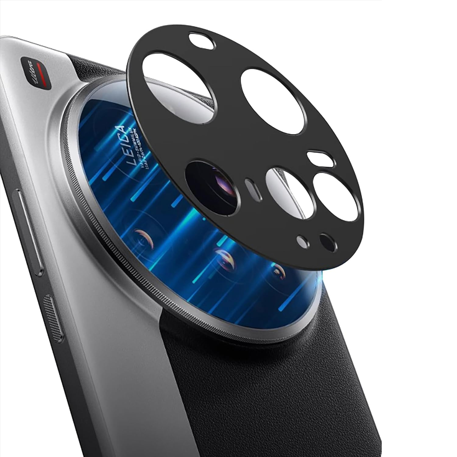 Forzacase Xiaomi Mi 15 Ultra ile uyumlu Kamera Lens Koruma Halkası Siyah - FC377