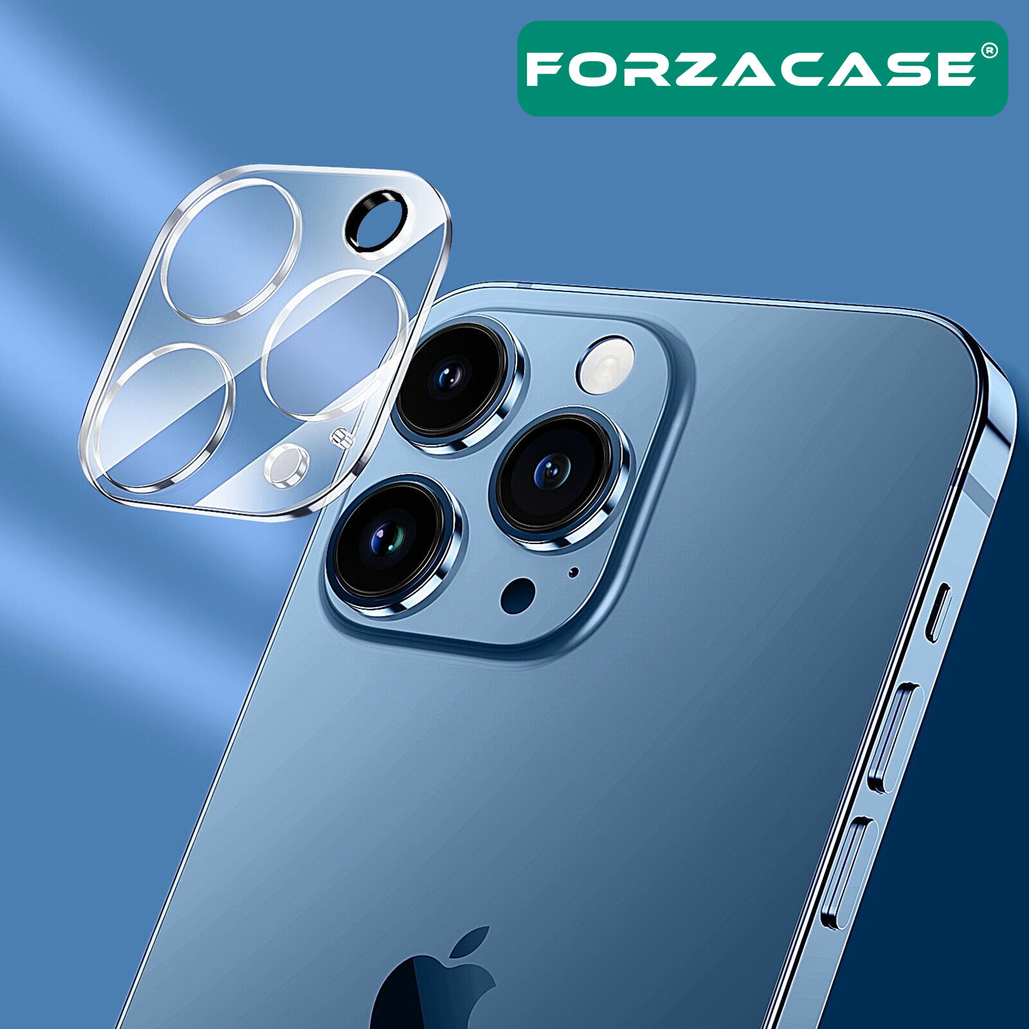 Forzacase iPhone 13 Pro ile uyumlu Kamera Lens Koruyucu Cam Filmi - FC378
