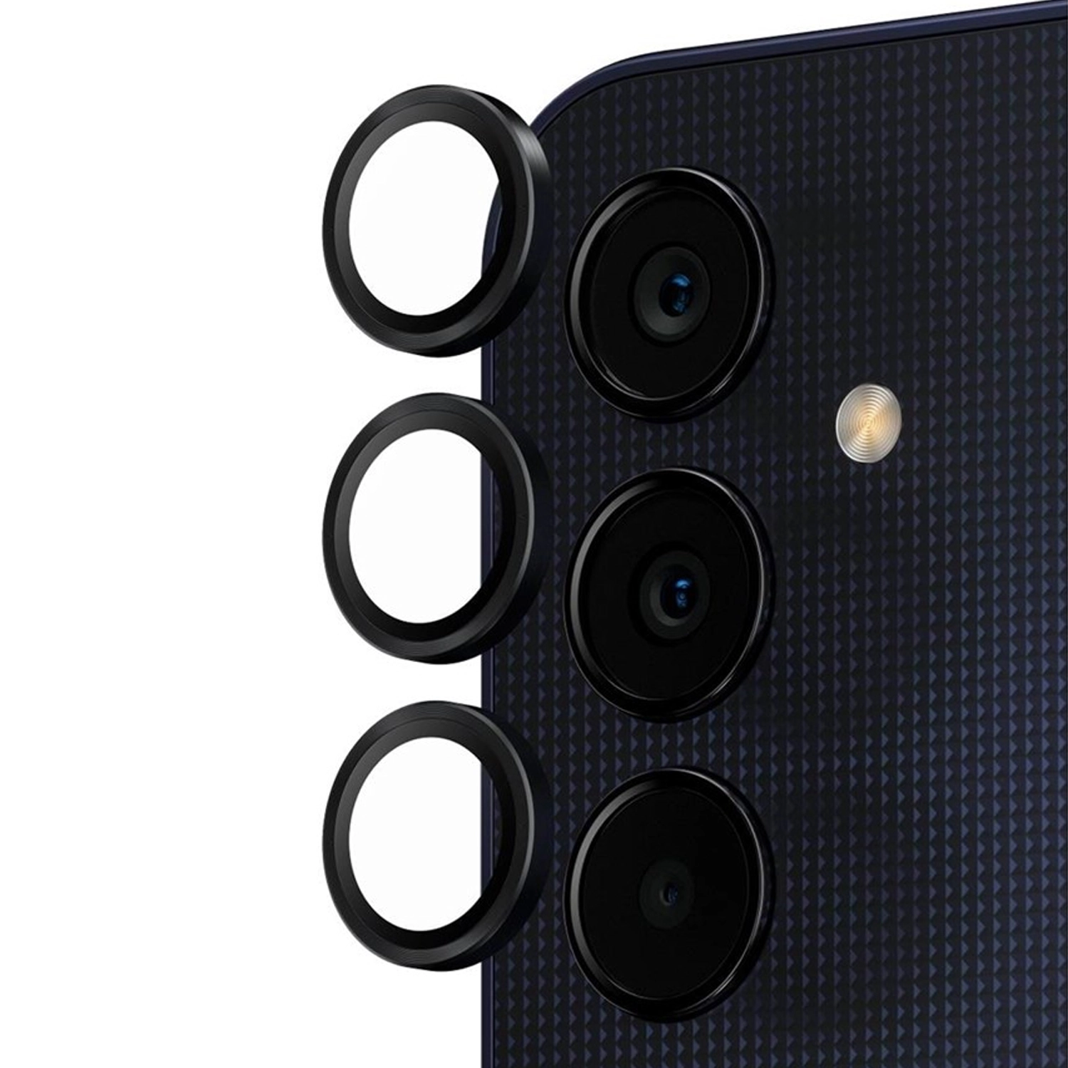 Forzacase Samsung Galaxy A25 / A05S ile uyumlu Kamera Camı Lens Koruyucu Halka Seti - FC381