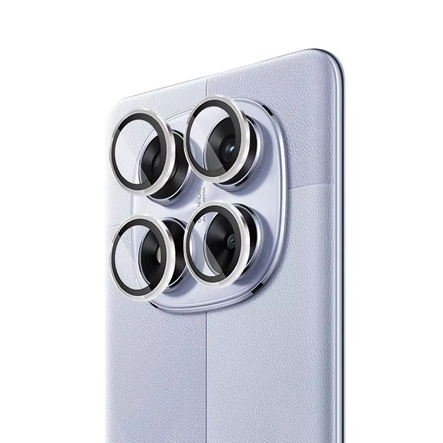 Forzacase Redmi Note 14 Pro 5G ile uyumlu Kamera Camı Lens Koruyucu Halka Seti - FC381