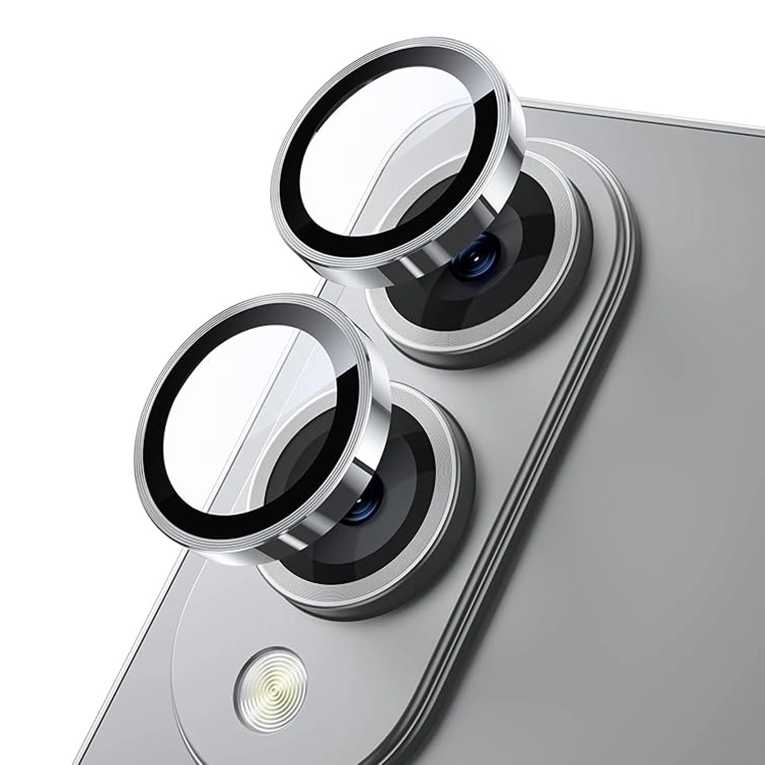 Forzacase Samsung Galaxy S25 Edge ile uyumlu Kamera Camı Lens Koruyucu Halka Seti - FC381