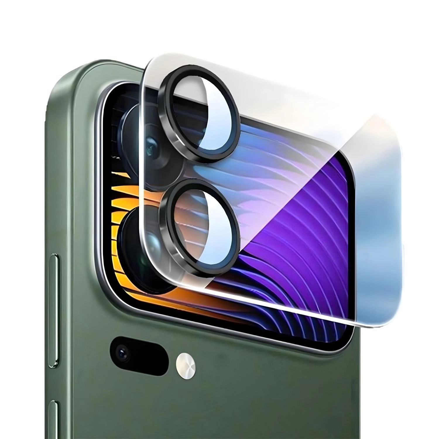 Forzacase Xiaomi 17 Pro Max ile uyumlu Kamera Camı Lens Koruyucu Halka Seti - FC381