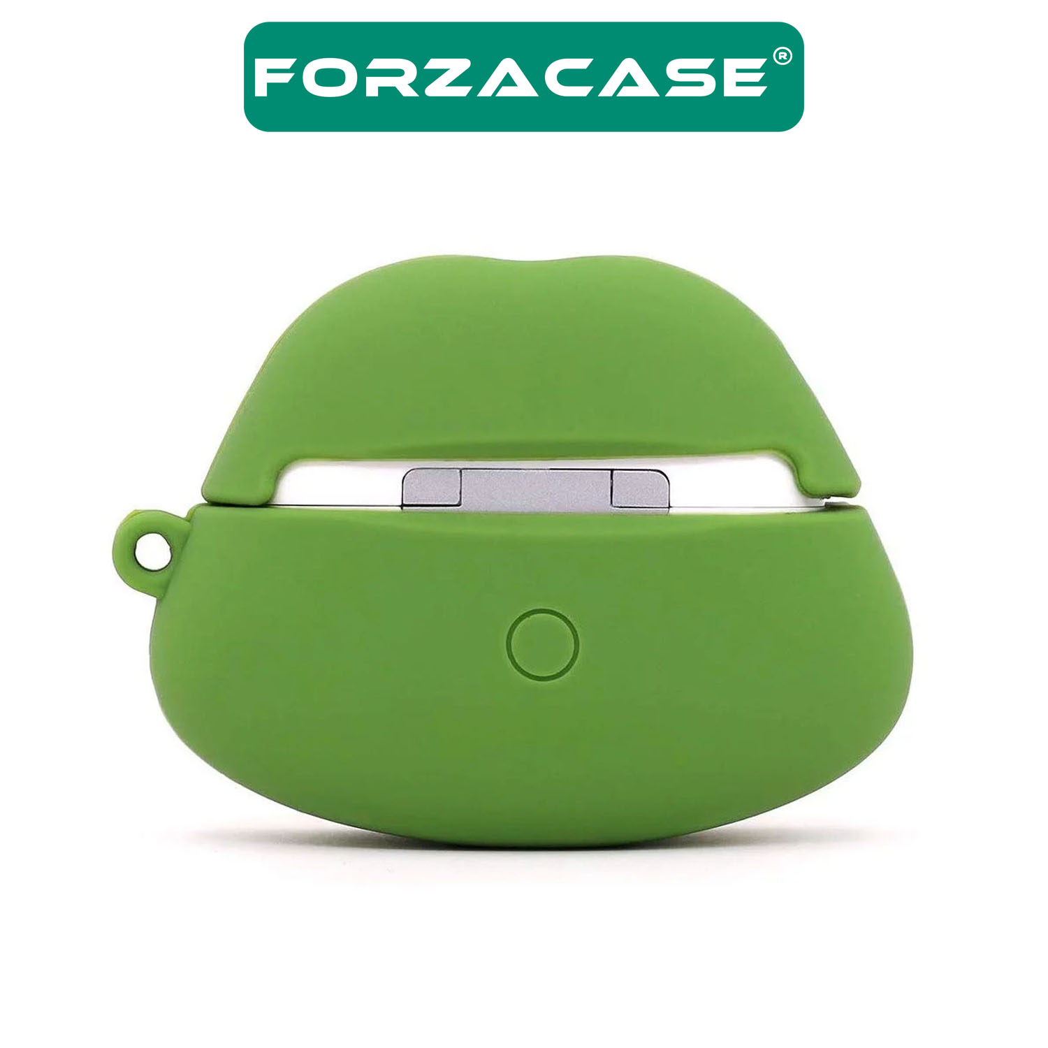 Forzacase Airpods Pro uyumlu Avokado Desenli Anahtar Askılıklı Bluetooth Kulaklık Kılıfı - FC383