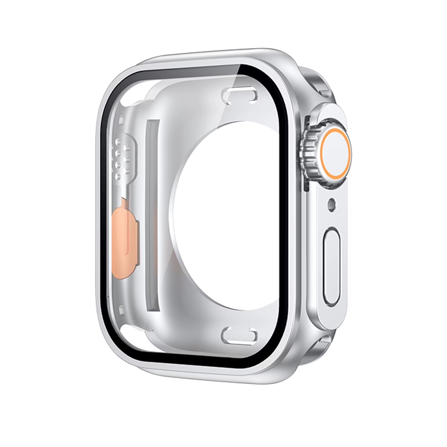 Forzacase Apple Watch 10 46mm uyumlu Full Ekran Kasa Koruyucu ve Watch Ultra Çevirici Kılıf - FC398