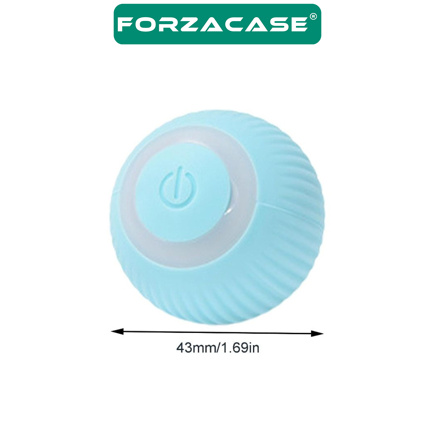 Forzacase Akıllı İnteraktif Şarjlı Kedi Oyuncağı Kedi Topu - FC418