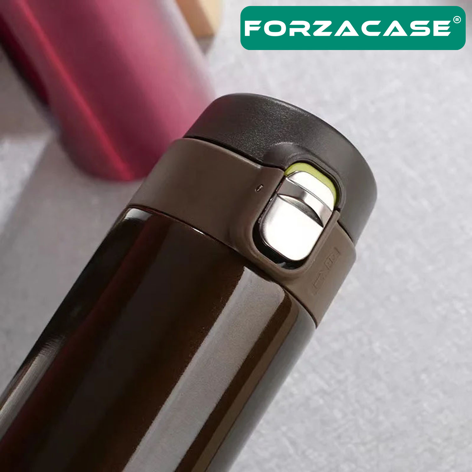 Forzacase Paslanmaz Çelik 400 ml Sıcak Soğuk Tutan Çay Kahve Su Termosu Matara - FC432