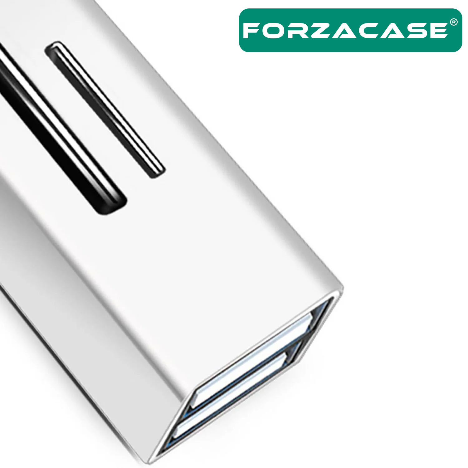 Forzacase USB 3.0 Çoğaltıcı Hub Kart Okuyuculu 5in1 USB OTG SD/TF - FC451
