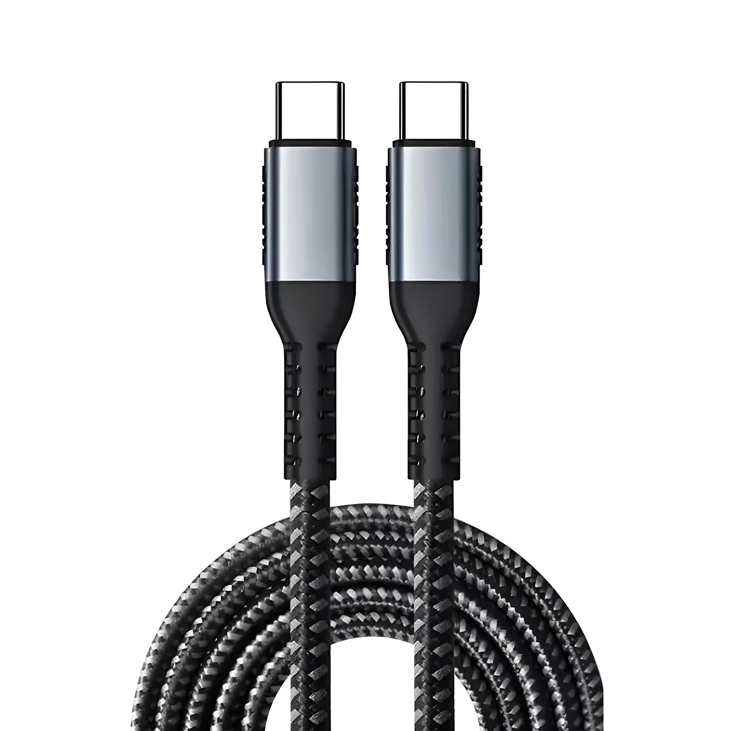 Forzacase Type-C to Type-C 5A 100W PD Hızlı Şarj ve Data Kablosu Örgülü 1 metre - FC463