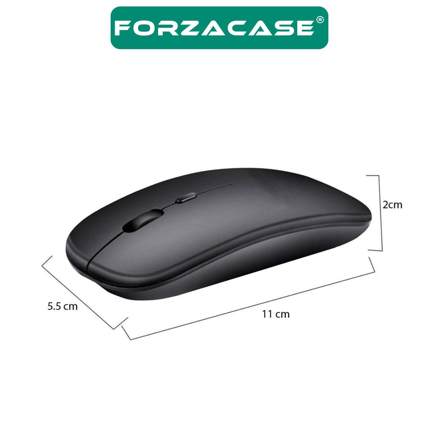 Forzacase Tablet ve Telefonlar için Yuvarlak Tuşlu Bluetooth Klavye ve Mouse Seti - FC465