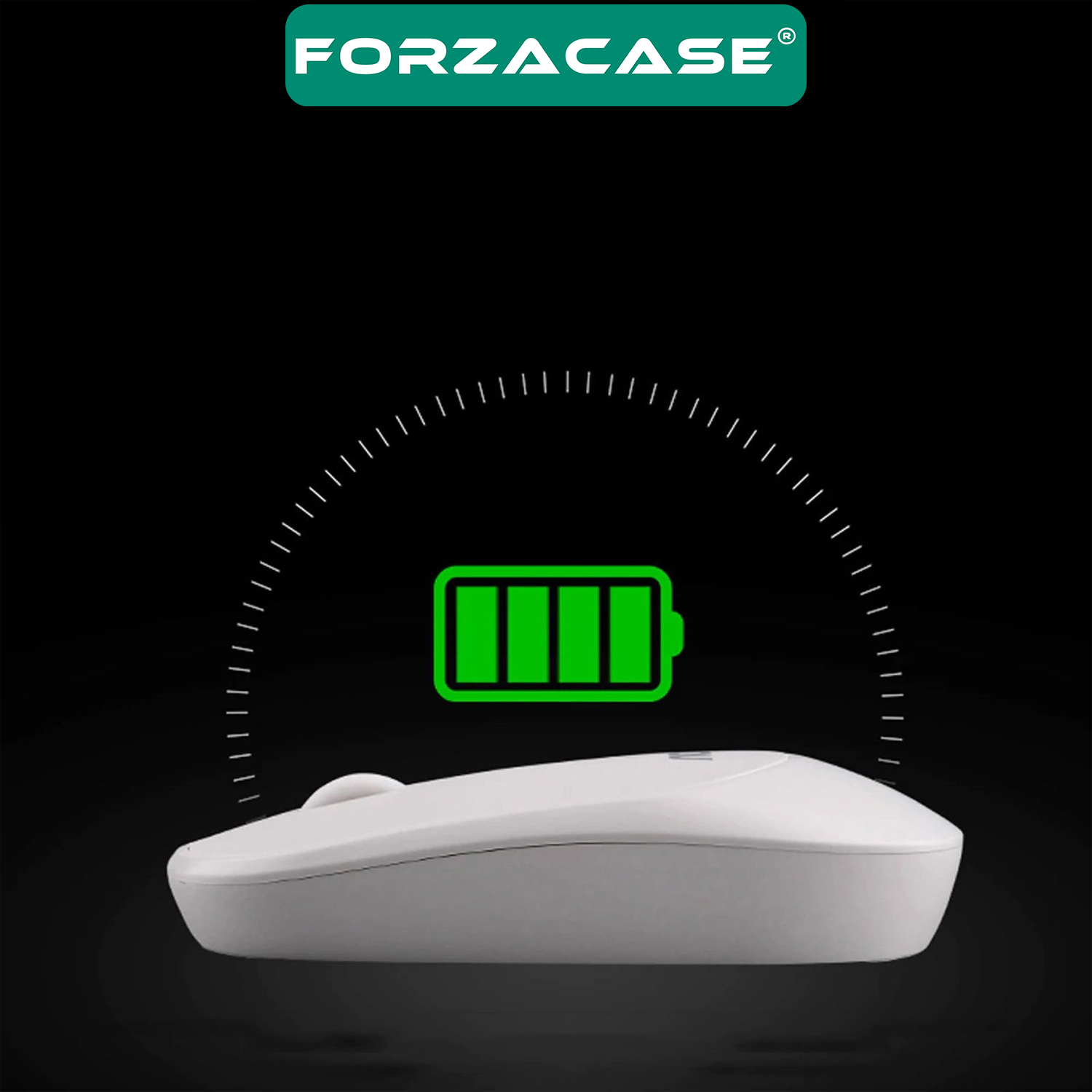Forzacase 1600 DPI Şarj Edilebilir 2.4 GHz Bluetooth Kablosuz Mouse - FC474