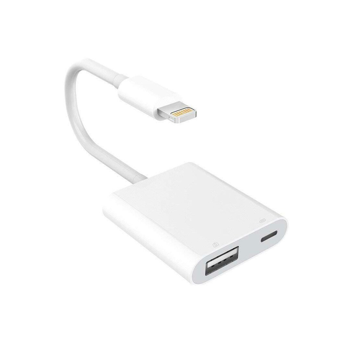 Forzacase Lightning to Lightning USB 3.0 iphone iPad Bağlantı Şarj ve Kamera Adaptörü - FC997