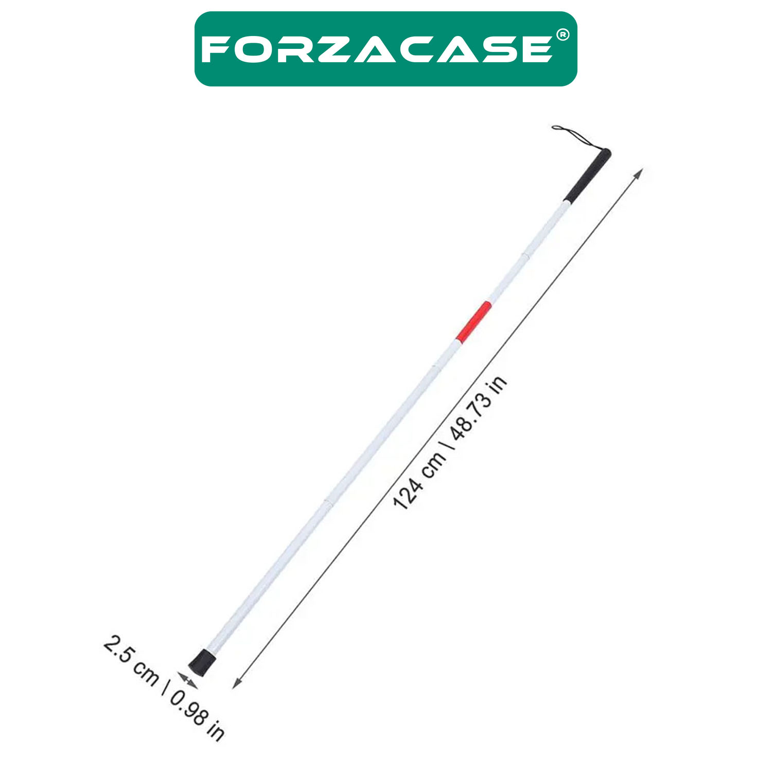 Forzacase Görme Engelliler Için Teleskopik ve Katlanabilir Baston - FC514
