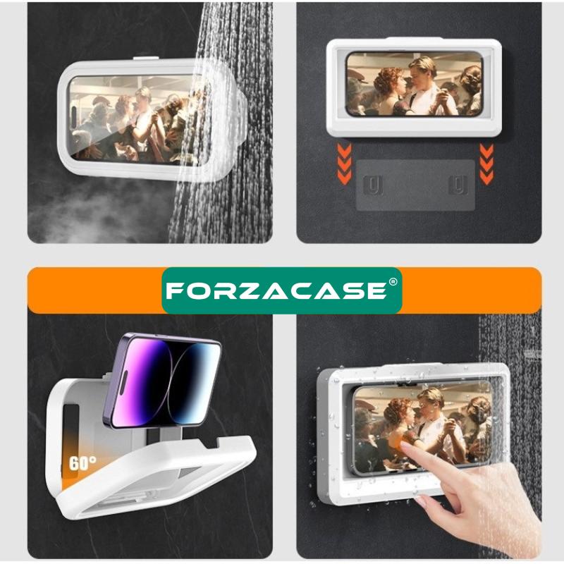 Forzacase 480 Derece Dönebilir 4.0-6.8 inç Telefonlarla uyumlu Su Geçirmez Telefon Standı - FC530