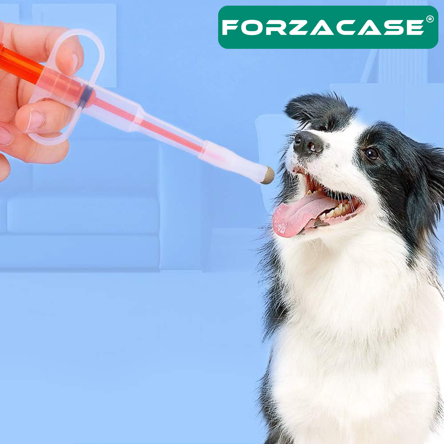 Forzacase Kedi ve Köpekler için Hap Yutturma Enjektörü - FC538