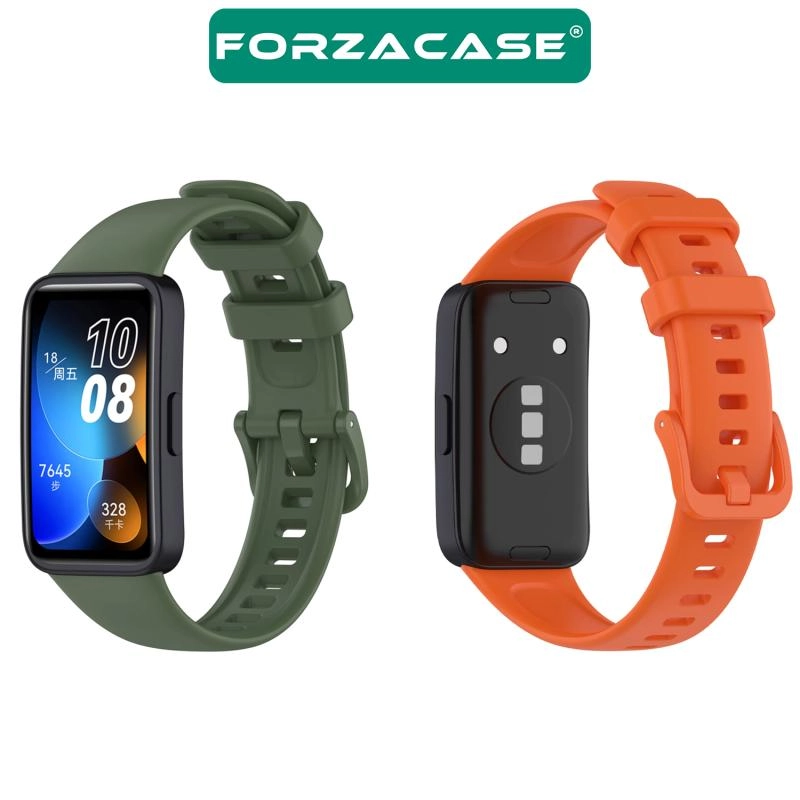Forzacase Huawei Band 9 için Tokalı Silikon Kordon Kayış - FC541