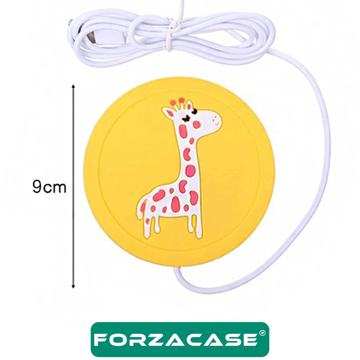 Forzacase USB Girişli Pratik Silikon Bardak Altı Isıtıcı - FC549