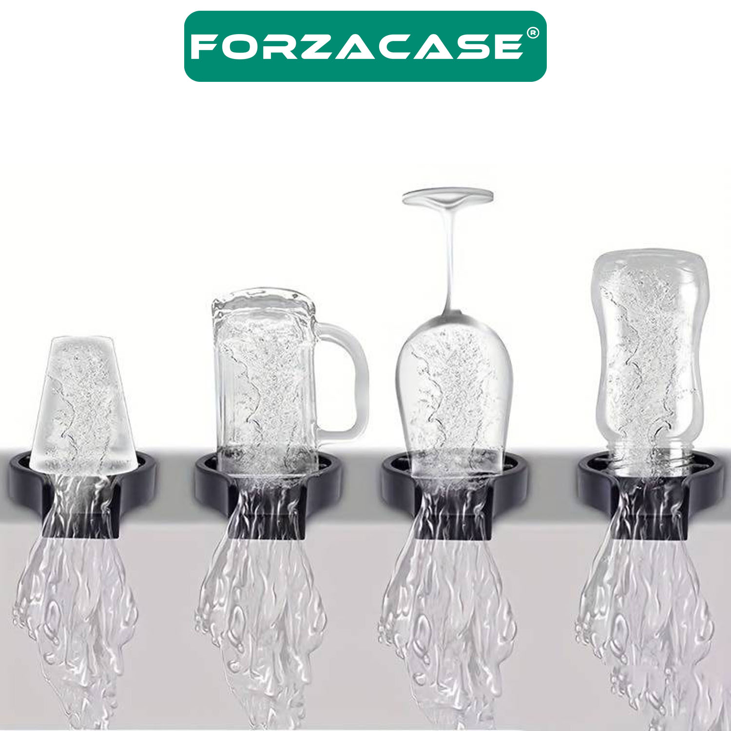 Forzacase Yüksek Basınçlı Otomatik Bulaşık Bardak Yıkama Aparatı - FC550